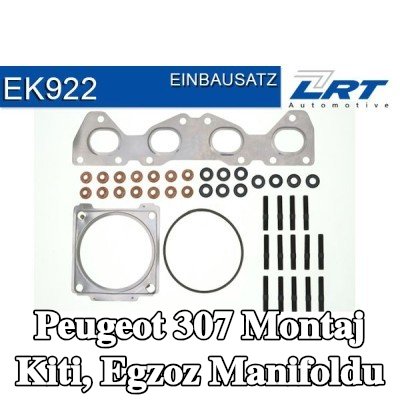 LRT Montaj Kiti, egzoz manifoldu — Peugeot 307