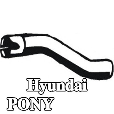 VEGAZ أنبوب العادم — Hyundai Pony