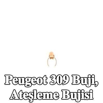 BOSCH Buji, ateşleme bujisi — Peugeot 309