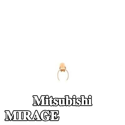 BOSCH قابس، شمعة الإشعال — Mitsubishi Mirage