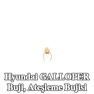 BOSCH Buji, ateşleme bujisi — Hyundai Galloper