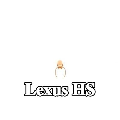 BOSCH قابس، شمعة الإشعال — Lexus Hs
