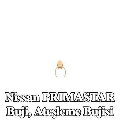 BOSCH Buji, ateşleme bujisi — Nissan Primastar