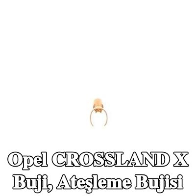 BOSCH Buji, ateşleme bujisi — Opel Crossland X
