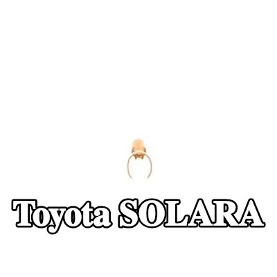 BOSCH قابس، شمعة الإشعال — Toyota Solara