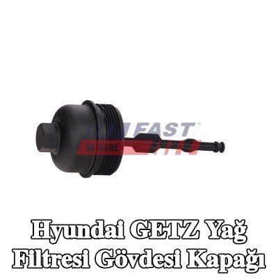 FAST Conta/sızdırmazlık elemanı olmayan yağ filtresi muhafaza kapağı, yağ filtresi olmadan — Hyundai Getz