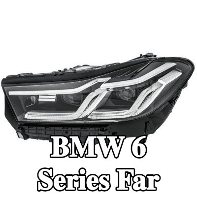 HELLA Far Sol, LED, kontrol ünitesi olmadan — BMW 6 Series