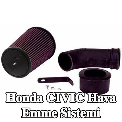 K&N Filters Hava Emme Sistemi — 1990 Honda Civic
