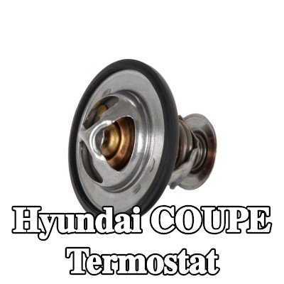 Continental Termostat 82°C, 54mm, 28mm, contalı/sızdırmaz — Hyundai Coupe
