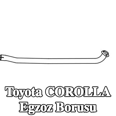 VEGAZ Egzoz Borusu — 2005 Toyota Corolla