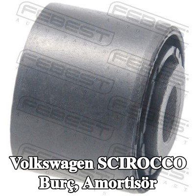 FEBEST Burç, amortisör — Volkswagen Scirocco