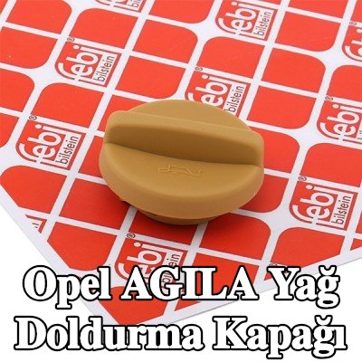FEBI BILSTEIN Conta/sızdırmazlık elemanı ile yağ doldurma kapağı — 2000 Opel Agila