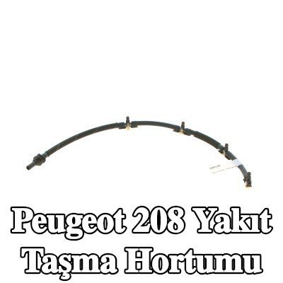 BOSCH Yakıt taşma hortumu — Peugeot 208