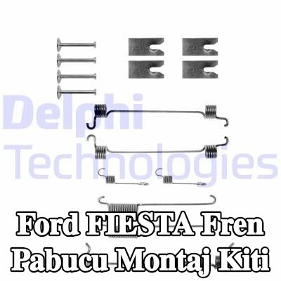 DELPHI Fren pabucu montaj kiti — 1994 Ford Fiesta