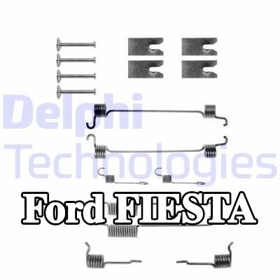 DELPHI طقم تركيب أحذية الفرامل — 1994 Ford Fiesta