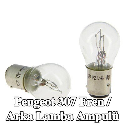 XL Fren / arka lamba ampulü — Peugeot 307