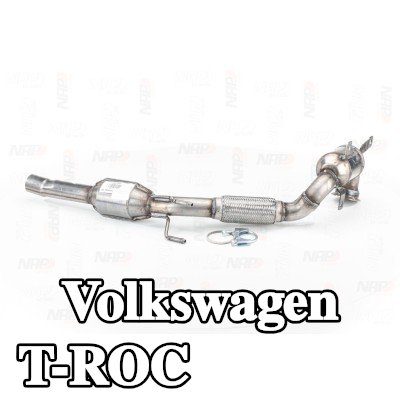 NAP carparts محول حفاز مع مواد التثبيت/التركيب — Volkswagen T-roc