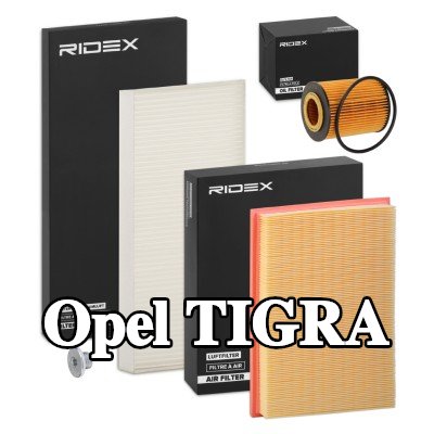 RIDEX مجموعة الفلاتر — Opel Tigra