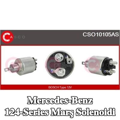 CASCO Marş solenoidi — 1990 Mercedes-Benz 124-Series