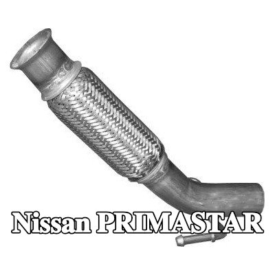IZAWIT أنبوب إصلاح, محول حفاز أمامي — Nissan Primastar