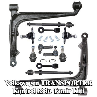 RIDEX Kontrol kolu tamir kiti Ön Aks Sol, Ön Aks Sağ, Alt, Üst, aks mafsalı ile birlikte, bilyeli mafsal ile, bağlantı çubuğu ile — 2002 Volkswagen Transporter