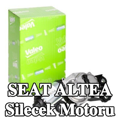 VALEO Silecek motoru Arka, ORIGINAL PART, 12V — SEAT Altea