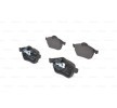 BOSCH Fren balatası seti 19, 3mm, gıcırtı önleyici plaka ile, piston klipsli — Opel Calibra (1)