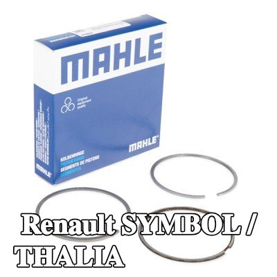 MAHLE مجموعة حلقات المكبس — 2001 Renault Symbol / Thalia