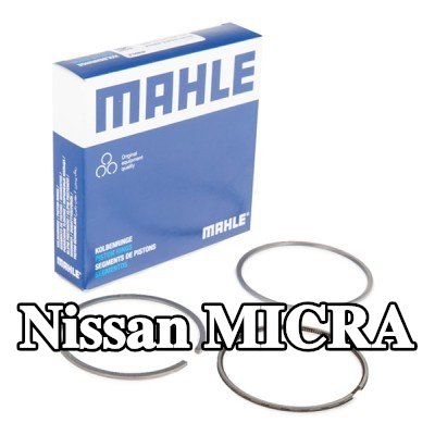 MAHLE مجموعة حلقات المكبس — 2003 Nissan Micra