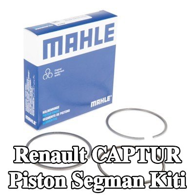 MAHLE Piston Segman Kiti — 2016 Renault Captur