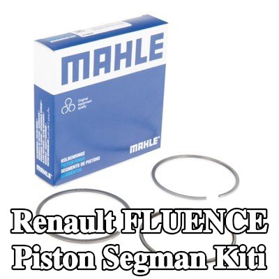 MAHLE Piston Segman Kiti — Renault Fluence