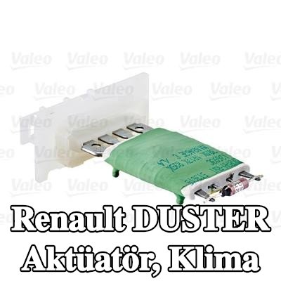 VALEO Aktüatör, klima — Renault Duster
