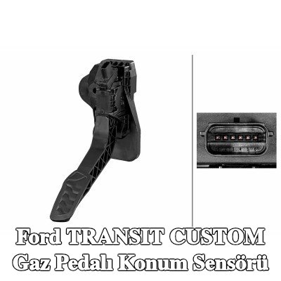 HELLA Gaz pedalı konum sensörü — Ford Transit Custom