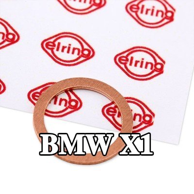 ELRING حشية سدادة حوض الزيت من النحاس, Inner Diameter: 12mm — BMW X1