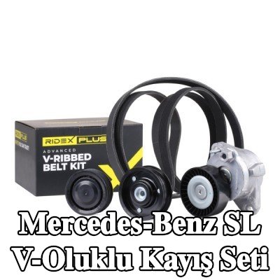 RIDEX PLUS V-Oluklu Kayış Seti — Mercedes-Benz Sl