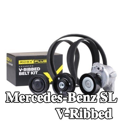 RIDEX PLUS مجموعة أحزمة V-Ribbed — Mercedes-Benz Sl