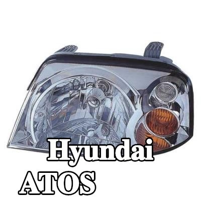 ALKAR المصباح الأمامي الأيسر, H4, P21W, W5W — Hyundai Atos