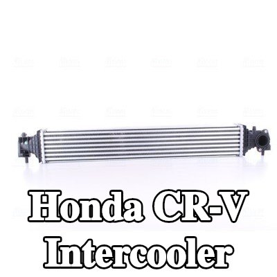 NISSENS Hızlı bağlantı parçası olmayan Intercooler, Sol konektör, düz, Sağ konektör, düz — Honda Cr-v