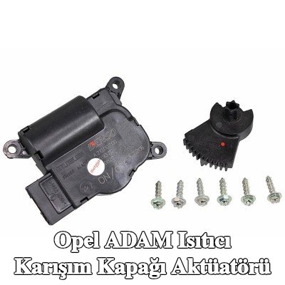 METZGER Isıtıcı karışım kapısı aktüatörü Hava Dağıtım Kanadı, Emme Tarafı — Opel Adam
