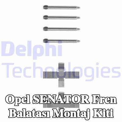 DELPHI Fren balatası montaj kiti — Opel Senator