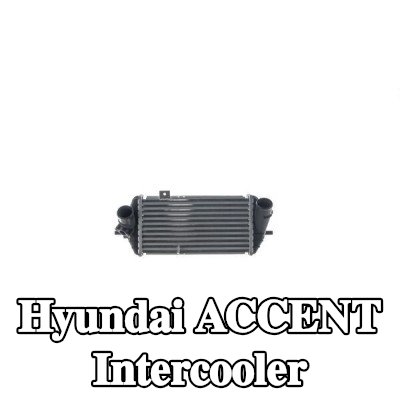 MAHLE Intercooler — Hyundai Accent