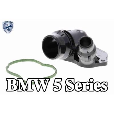 VEMO غلاف الثرموستات مع الحشية/المانع للتسرب, مزود بثرموستات — 2012 BMW 5 Series