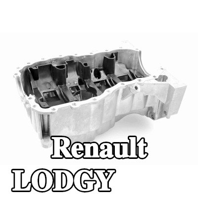 VAICO حوض الزيت مع سدادة تصريف الزيت, بدون حشية/مانع تسرب, جودة VAICO الأصلية — Renault Lodgy