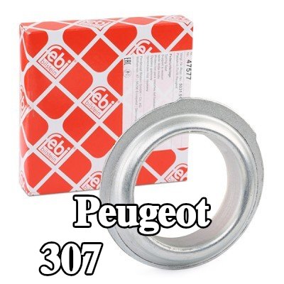 FEBI BILSTEIN حامل الزنبرك المحور الأمامي الأيسر, المحور الأمامي الأيمن — Peugeot 307