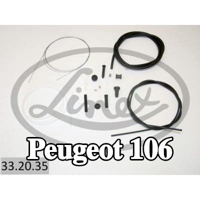 LINEX كابل دواسة الوقود — Peugeot 106