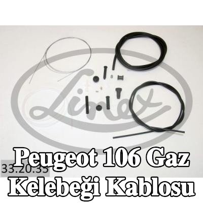 LINEX Gaz Kelebeği Kablosu — Peugeot 106