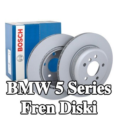 BOSCH Fren diski Dış Çap: 330mm, Havalandırmalı, iki parçalı fren diski, Kaplamalı, cıvata/vida ile — 2012 BMW 5 Series