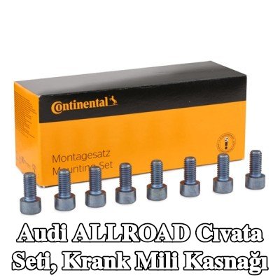 CONTITECH Cıvata seti, krank mili kasnağı — Audi Allroad