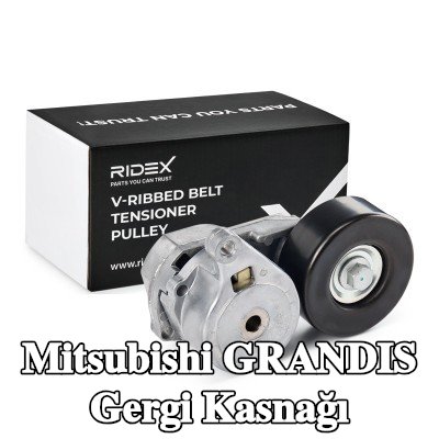 RIDEX Gergi kasnağı Dış Çap: 80, 00mm — Mitsubishi Grandis