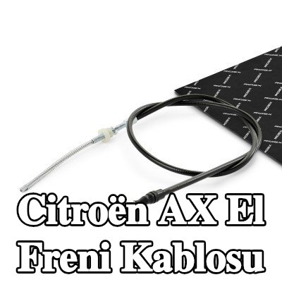 RIDEX El freni kablosu Sol Arka, Sağ Arka, 1395/1116mm — Citroën Ax
